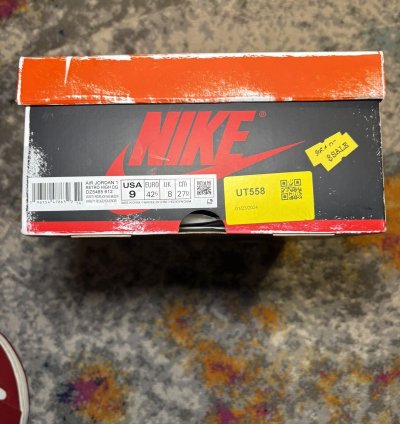 Air Jordan Retro 1 Lost And Found Size 9
