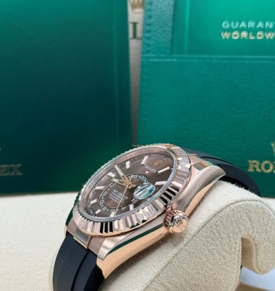 Rolex Sky-dweller Chocolate Dial 42mm 336235