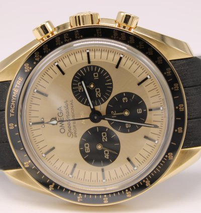 Omega Speedmaster 31062425099001 Yellow Gold Full Set Like New