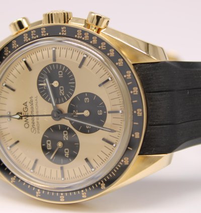 Omega Speedmaster 31062425099001 Yellow Gold Full Set Like New