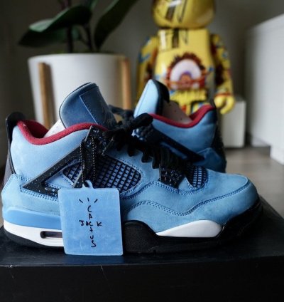Air Jordan Retro 4 Travis Scott Cactus Jack