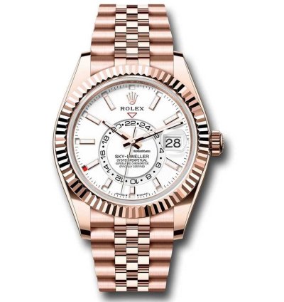 Rolex Sky-dweller Everose Gold - Jubilee