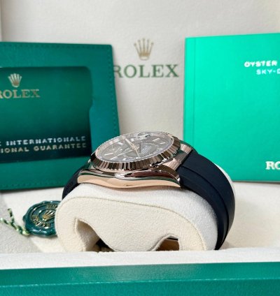 Rolex Sky-dweller Everose Gold Chocolate Dial 2024