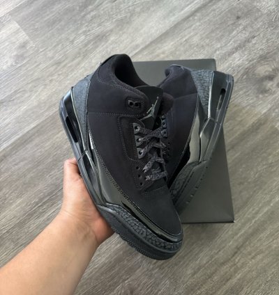 Aj3 Air Jordan 3 Retro Black Cat 2025 Sneakers Size 11