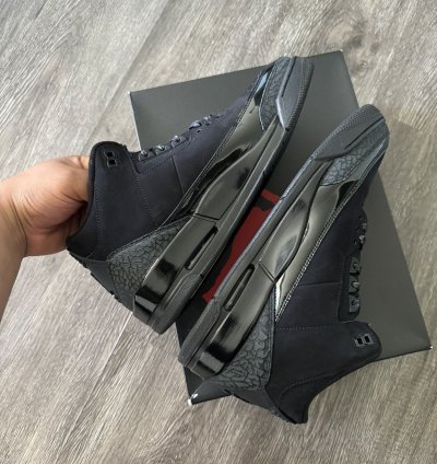 Aj3 Air Jordan 3 Retro Black Cat 2025 Sneakers Size 11