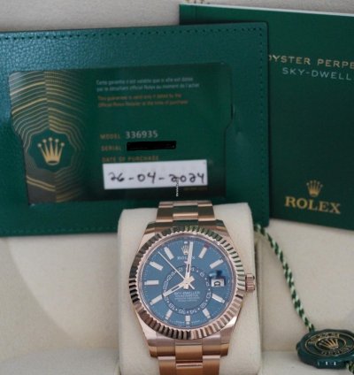 Rolex Sky-dweller Full Set Box Papers Manuals