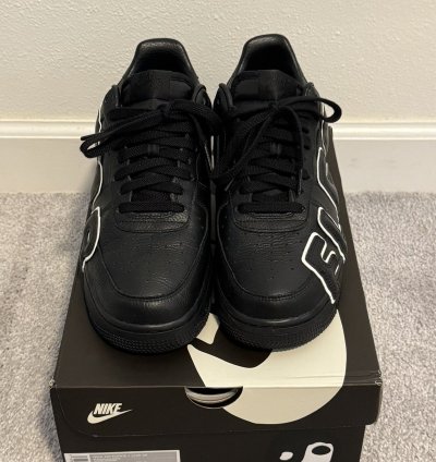Black Cpfm Air Force 1