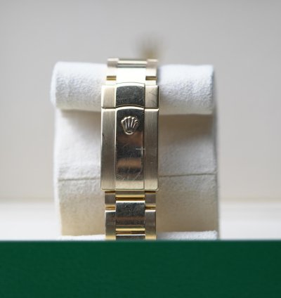 Rolex Sky-dweller Gold Fluted Bezel 42mm Gold Dial Oyster