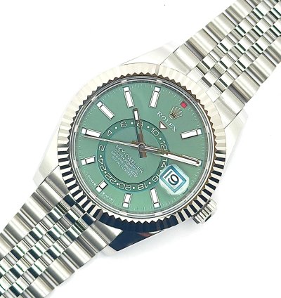 Rolex Sky-dweller Green Dial
