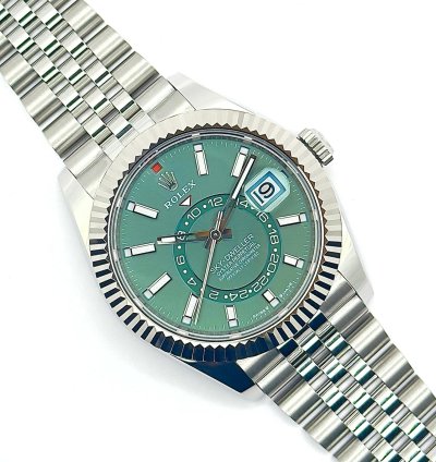 Rolex Sky-dweller Green Dial