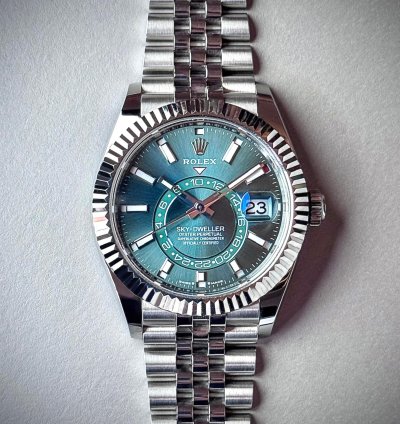 Rolex Sky-dweller Green Dial