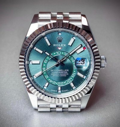 Rolex Sky-dweller Green Dial