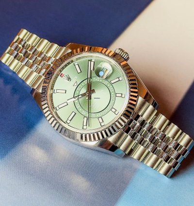 Rolex Sky-dweller Green Dial
