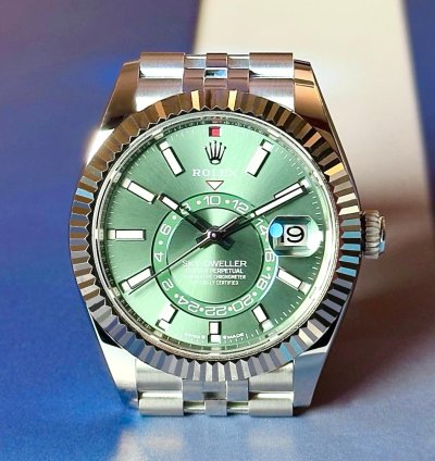 Rolex Sky-dweller Green Dial