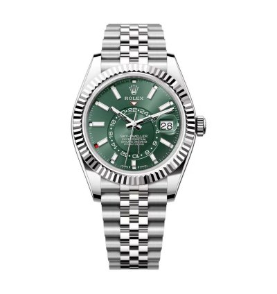 Rolex Sky-dweller Green Dial 336934 Jubilee Bracelet New 2023