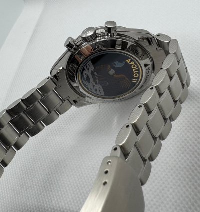 Omega Speedmaster Apollo 11 35th Anniversary Full Set