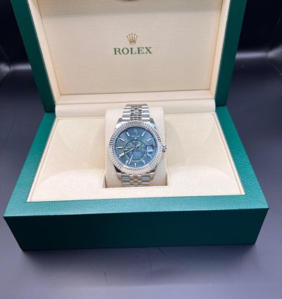 Rolex Sky-dweller Green Dial Jubilee