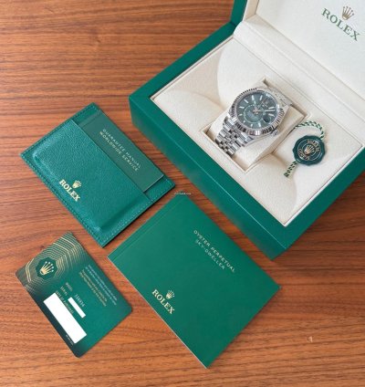 Rolex Sky-dweller Green Dial M336934-0002