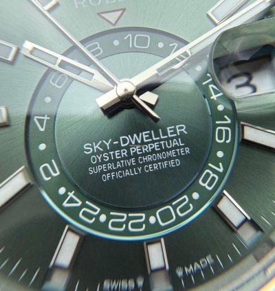 Rolex Sky-dweller Green Dial M336934-0002