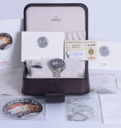 Omega Speedmaster Apollo 13 Limited-edition Fullset German Watch Ref 35955200