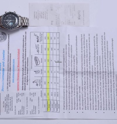 Omega Speedmaster Apollo 13 Limited-edition Fullset German Watch Ref 35955200