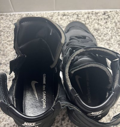 Cdg Air Force 1 black