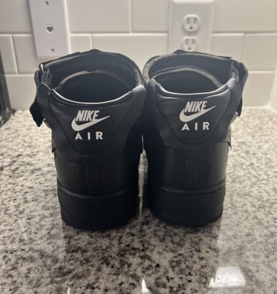 Cdg Air Force 1 black