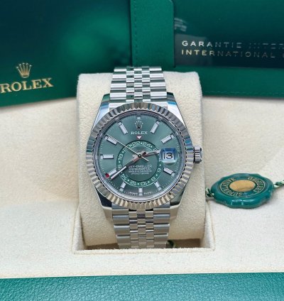 Rolex Sky-dweller Green Jubilee