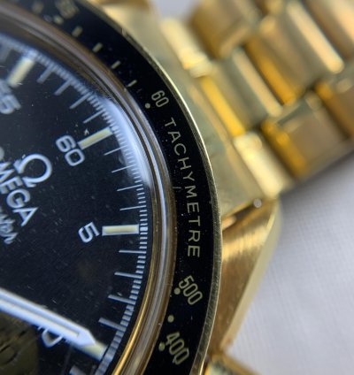 Omega Speedmaster Automatic Chronograph In Yellow Gold 3112 50 00