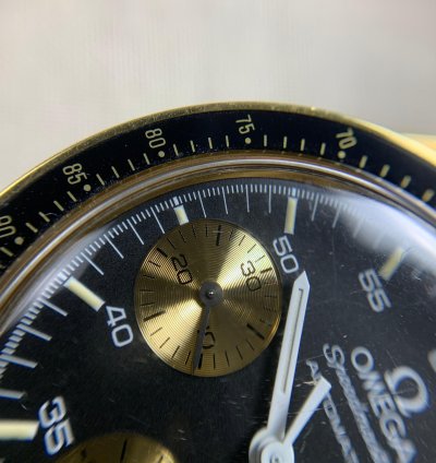 Omega Speedmaster Automatic Chronograph In Yellow Gold 3112 50 00