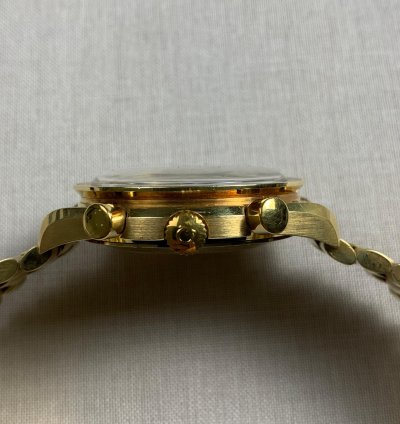 Omega Speedmaster Automatic Chronograph In Yellow Gold 3112 50 00