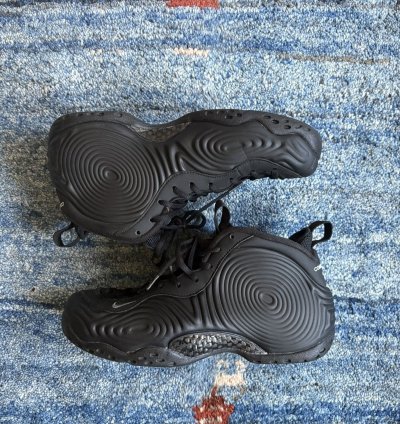 Comme Des Gar Ons Homme Plus Nike Air Foamposite - Black