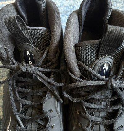Comme Des Gar Ons Homme Plus Nike Air Foamposite - Black