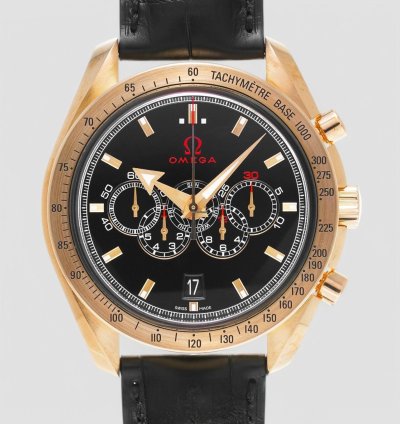 Omega Speedmaster Broad Arrow 18k Red Gold Speedmaster Olympic Limited Edition Watch