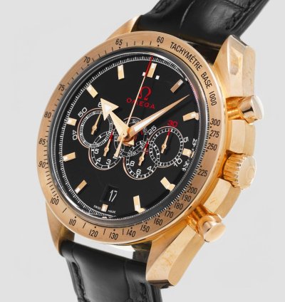 Omega Speedmaster Broad Arrow 18k Red Gold Speedmaster Olympic Limited Edition Watch