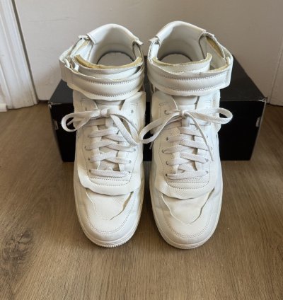 Comme Des Gar Ons Nike Air Force 1 Mid White