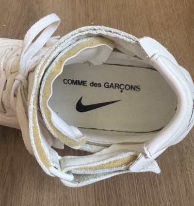 Comme Des Gar Ons Nike Air Force 1 Mid White
