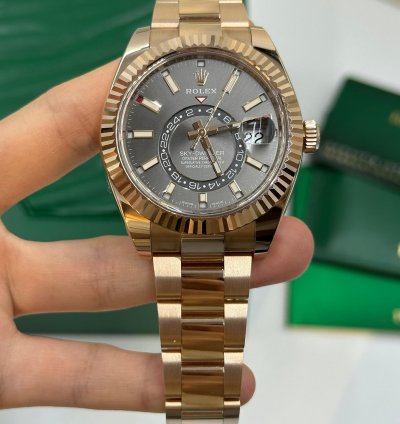 Rolex Sky-dweller Grey Oys