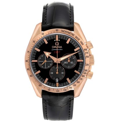 Omega Speedmaster Broad Arrow 1957 Rose Gold Mens Watch 321 53 42 50 01 001
