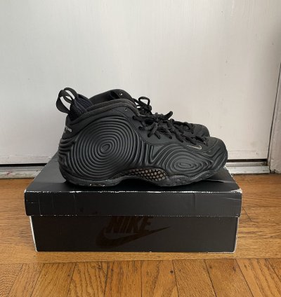 Comme Des Gar Ons Nike Foamposite Black