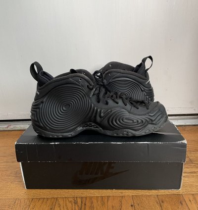 Comme Des Gar Ons Nike Foamposite Black