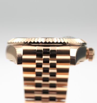 Rolex Sky-dweller In Rose Gold With Blue Dial On Jubilee Bracelet 336935 Full Set