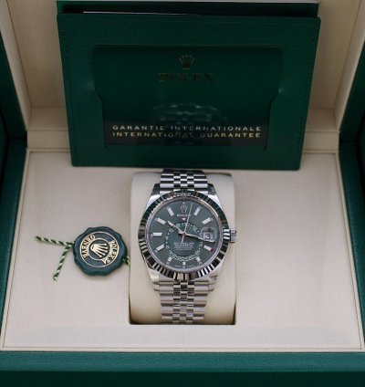 Rolex Sky-dweller In Stock New Sky-dweller Green Dial
