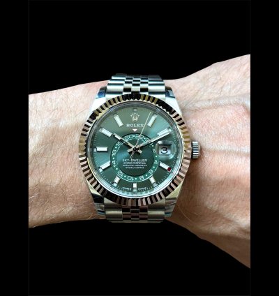 Rolex Sky-dweller In Stock New Sky-dweller Green Dial