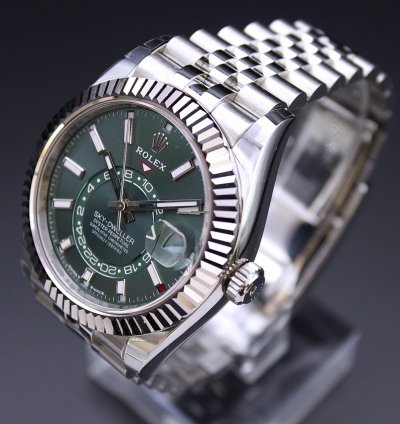 Rolex Sky-dweller In Stock New Sky-dweller Green Dial