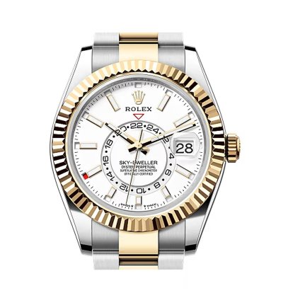 Rolex Sky-dweller Intense White Dial Oyster