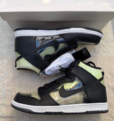 Comme Des Garcons Homme Plus Nike Dunk High Clear Fw17 Pvc