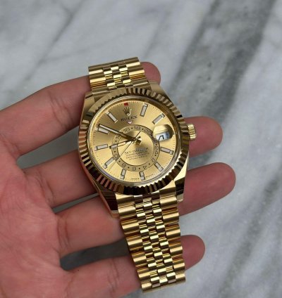 Rolex Sky-dweller Jubilee Champ Bnib 2024