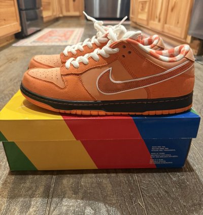 Concepts Nike Sb Dunk Orange Lobster
