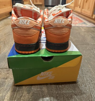 Concepts Nike Sb Dunk Orange Lobster
